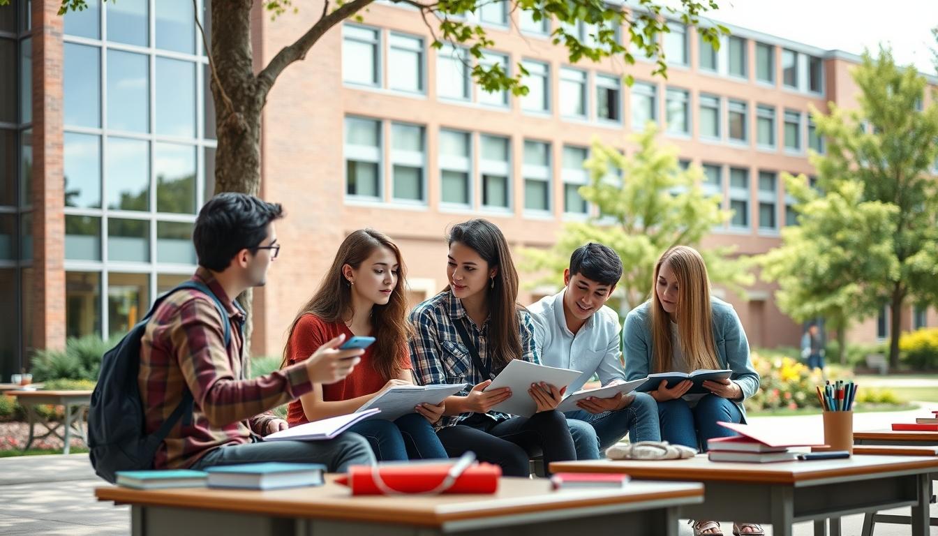 Students and educational resources in a modern learning environment