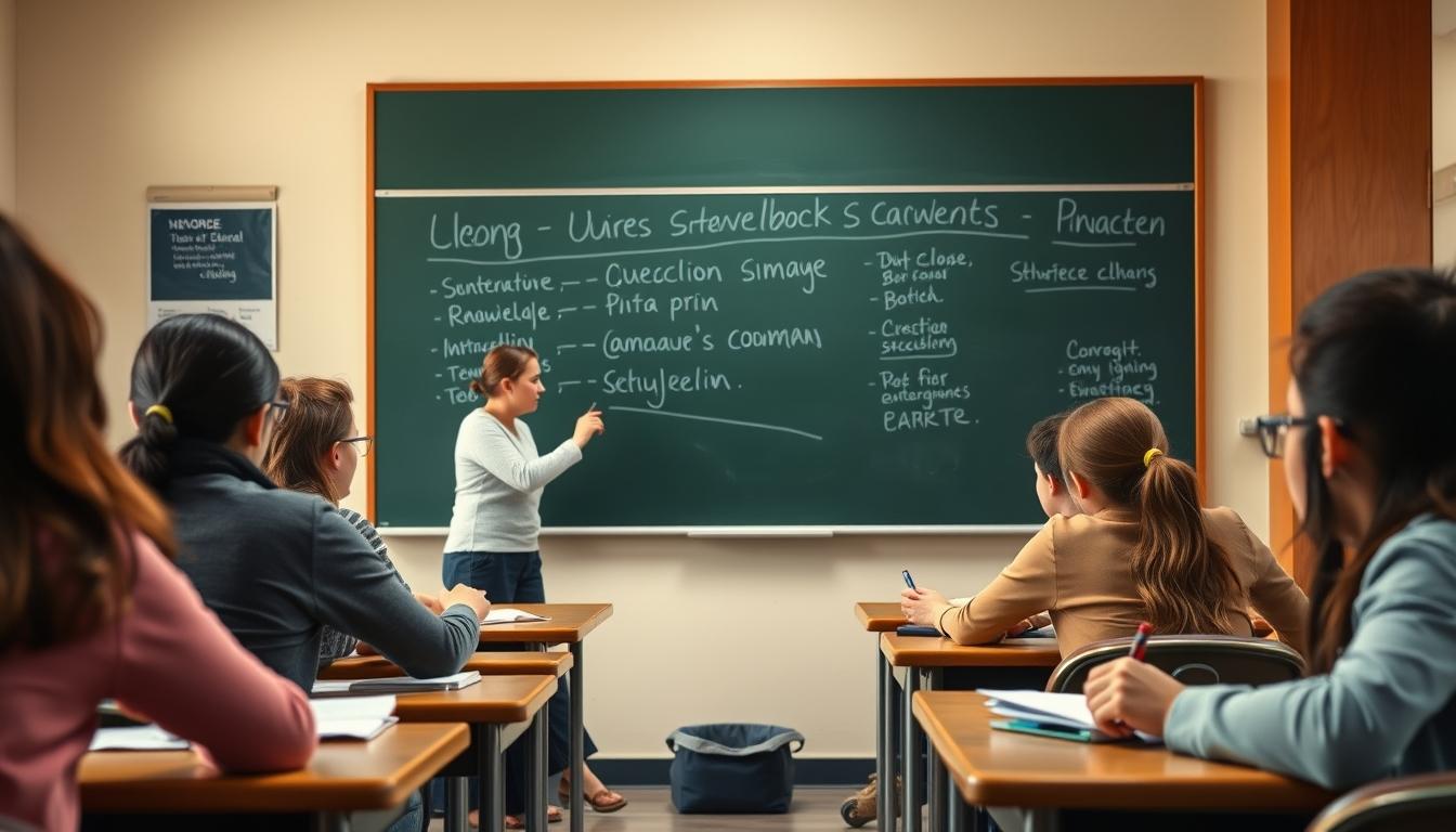 Organized exam preparation notes and academic planner