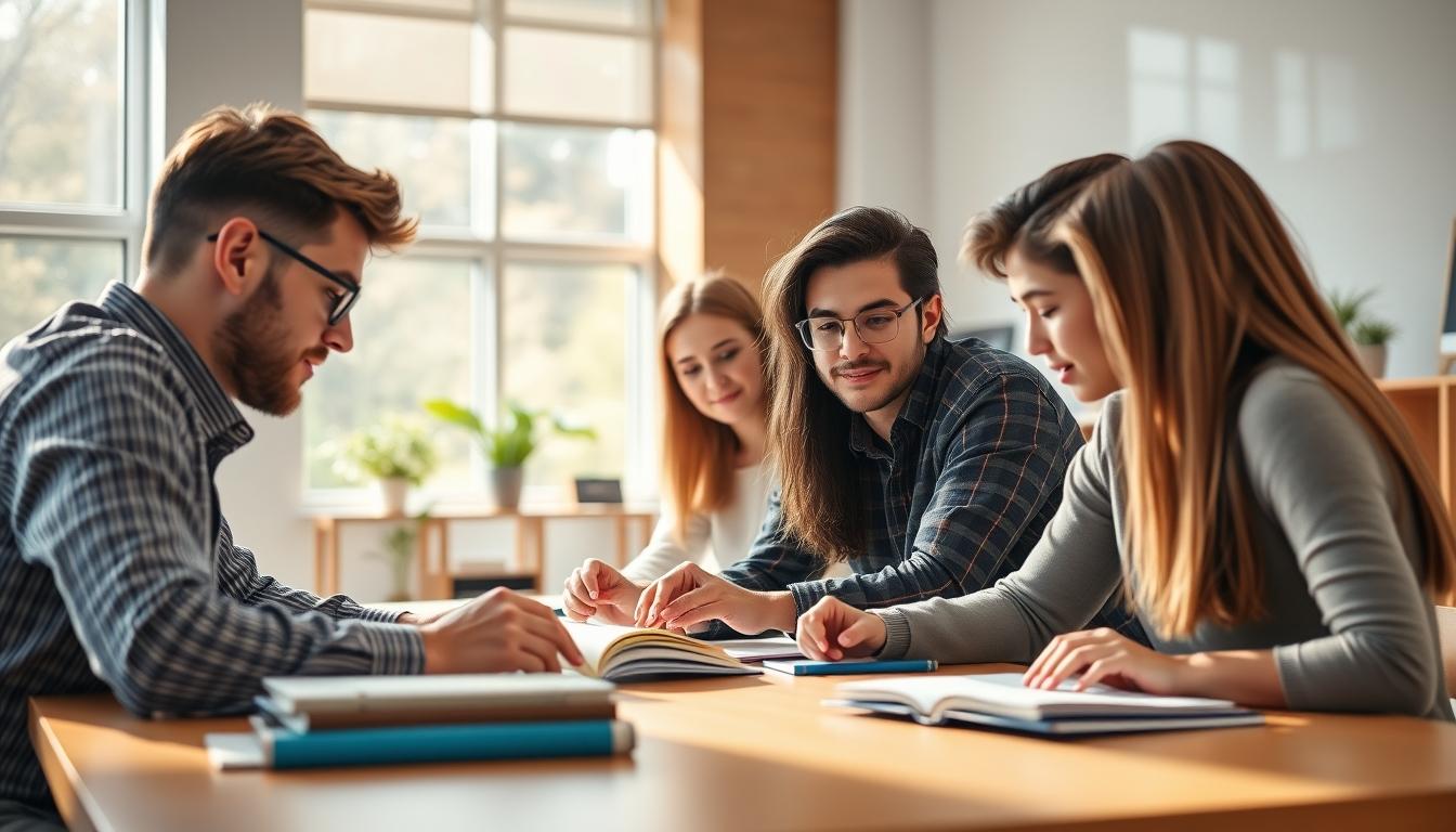 Digital learning platform with online study materials